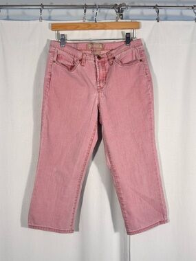 Y2K Jeanstar Pink Cropped Denim Capris